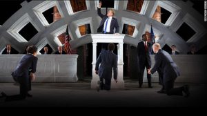 FON☛  Trump fans freak out over ‘violent rhetoric’ In Shakespeare play (with Trump lookalike as Caesar)