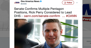 Pro-Trump ‘news’ outlet used picture of neo-Nazi Richard Spencer in place of Sec’y of the Navy nominee (rawstory.com)